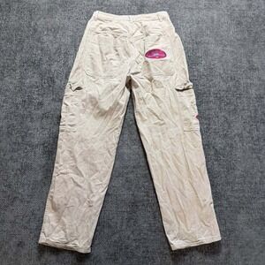 Wake Jeans Cargo Pants Mens Tan Baggy Y2K Skater Embroidered Khaki 28x31